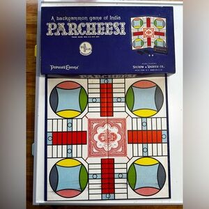 1959 Parcheesi Board Game